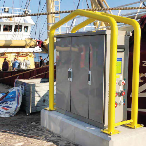 Offshore panels projects at Den Helder Port